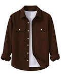 Espresso Brown Utility Shirt