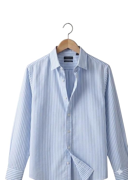 Sky Blue Stripe Formal Shirt